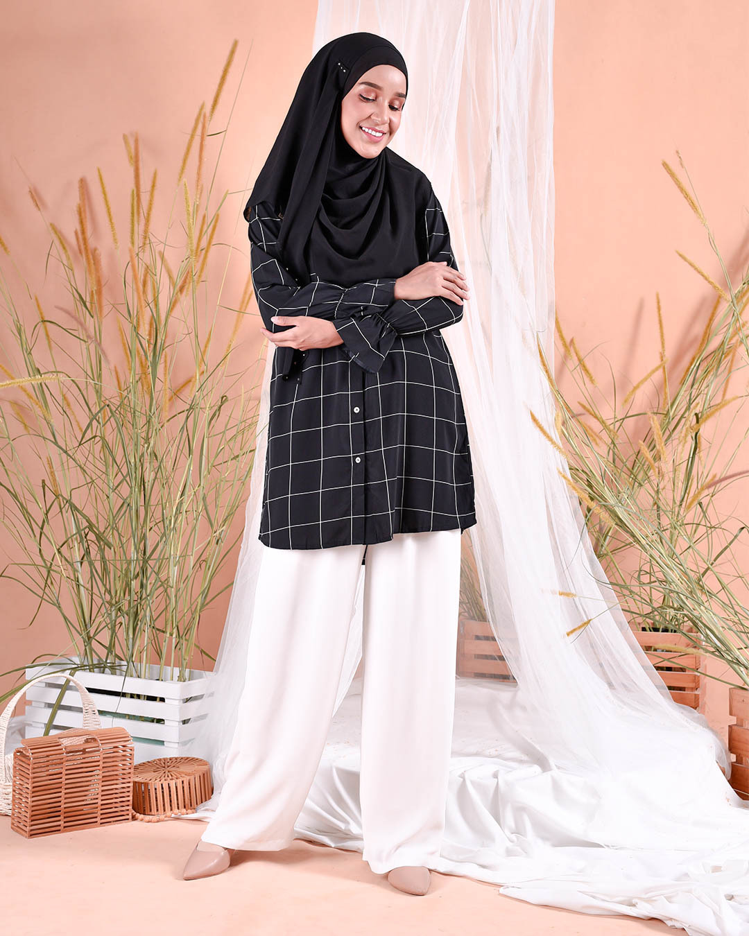 Blouse Nara - Mineral Black
