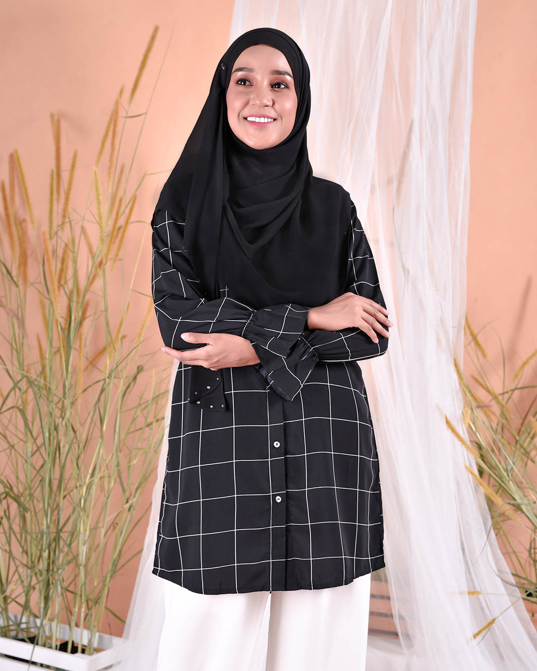Blouse Nara - Mineral Black