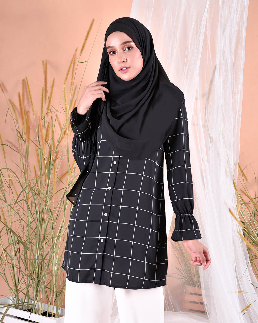 Blouse Nara - Mineral Black