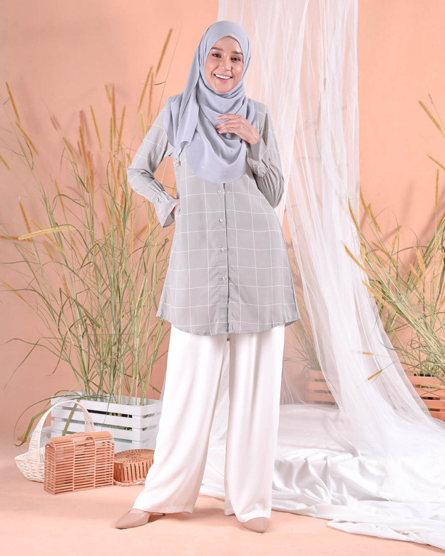 Blouse Nara - Breeze Grey