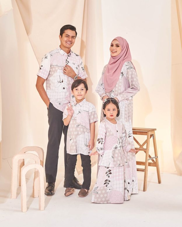 Dress Peplum Ezre Kids - Beige Rose