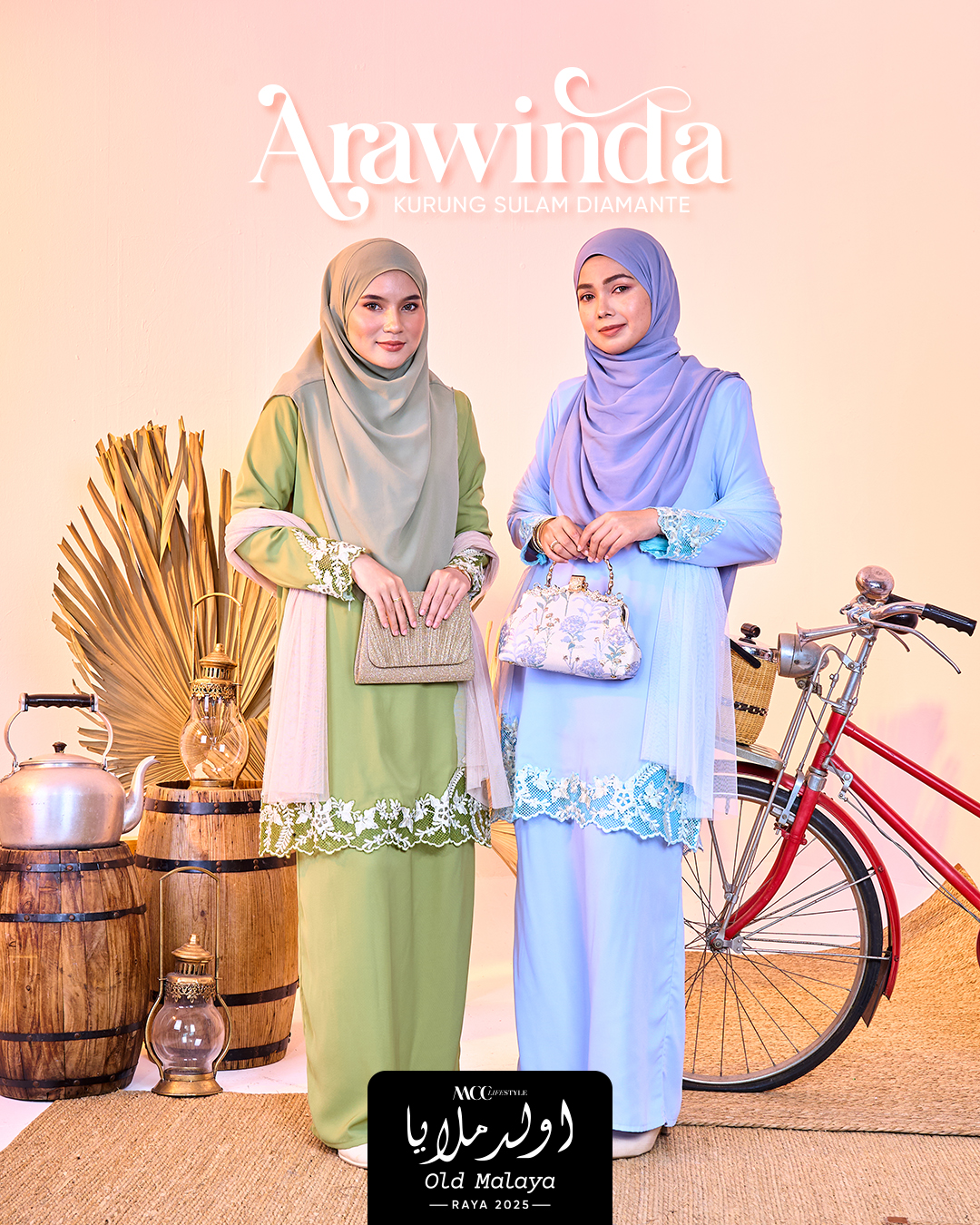 Baju Kurung Sulam Diamante Arawinda