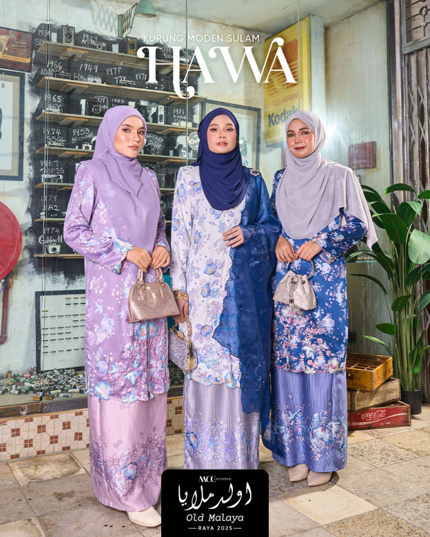 Baju Kurung Silk Printed Hawa