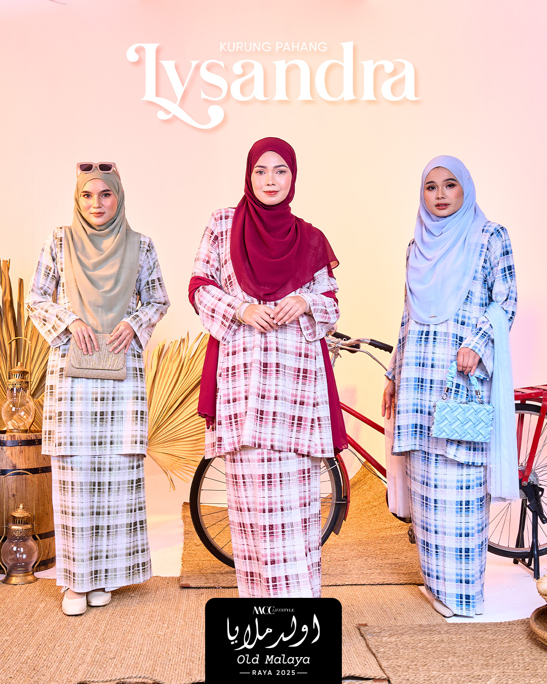 Baju Kurung Pahang Lysandra Laluna X MCC