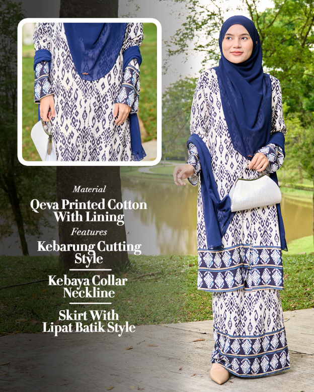 Baju Kebarung Batik Pua Kumbu Marissa