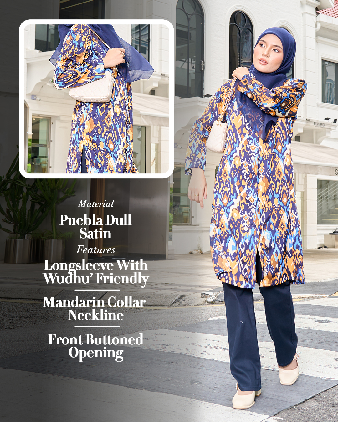 MCC Lifestyle Tunic Satin Arwen 