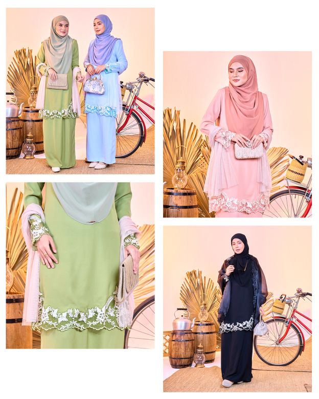 Baju Kurung Sulam Diamante Arawinda