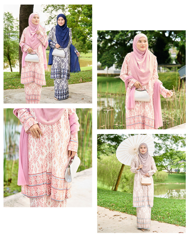 Baju Kebarung Batik Pua Kumbu Marissa