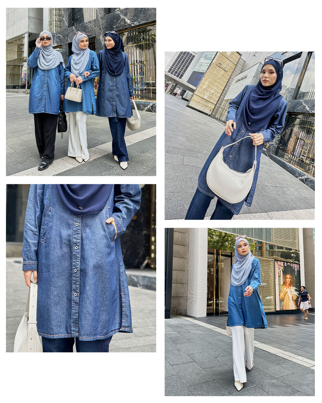 Blouse Denim Darisa