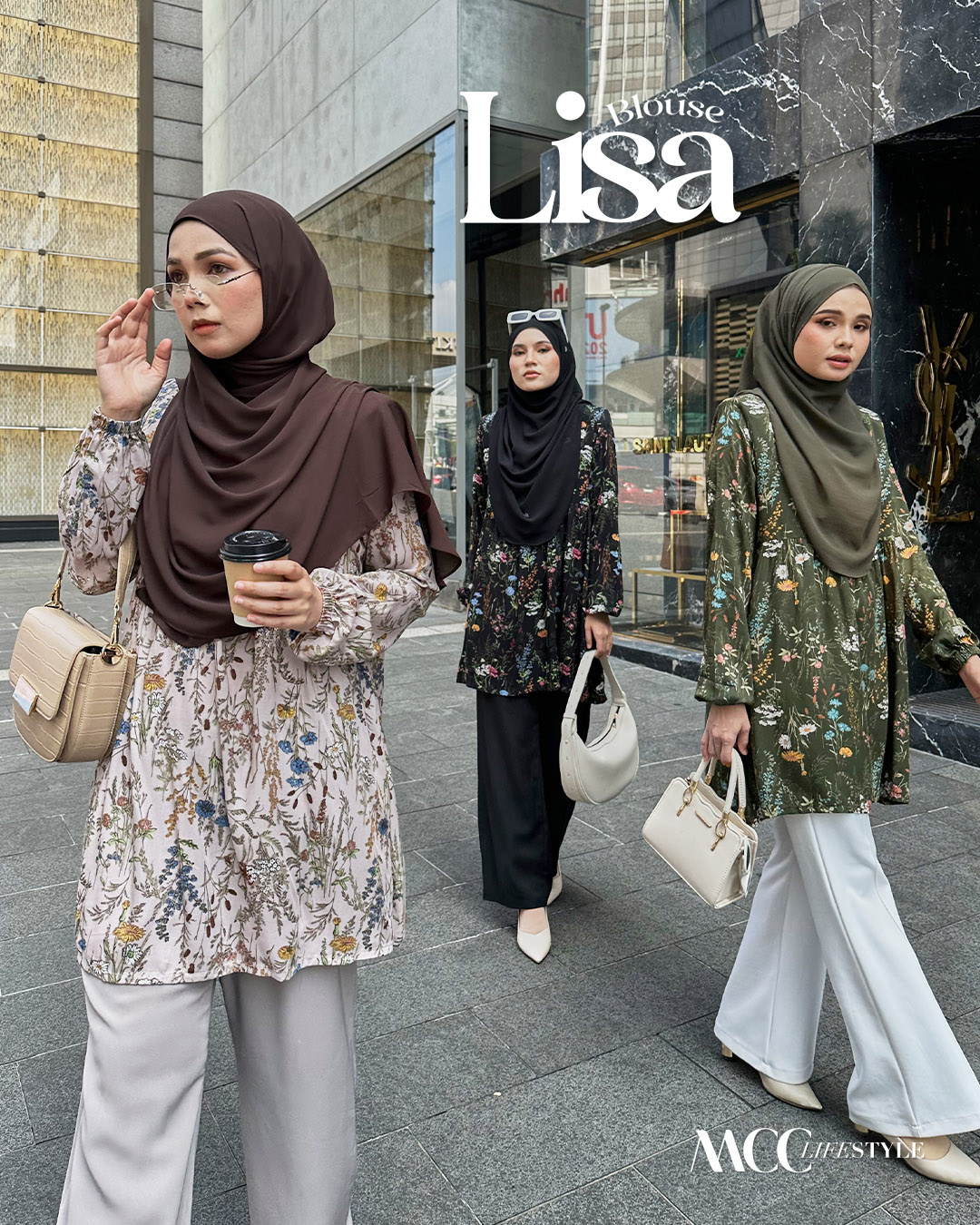 Blouse Lisa Floral Series