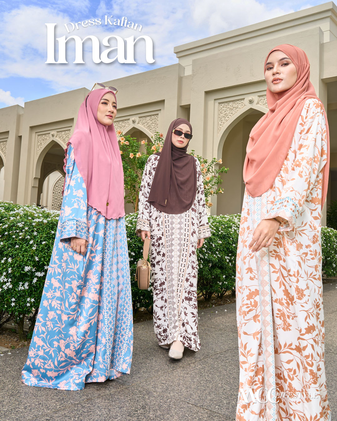 Dress Kaftan Iman Ivy Series