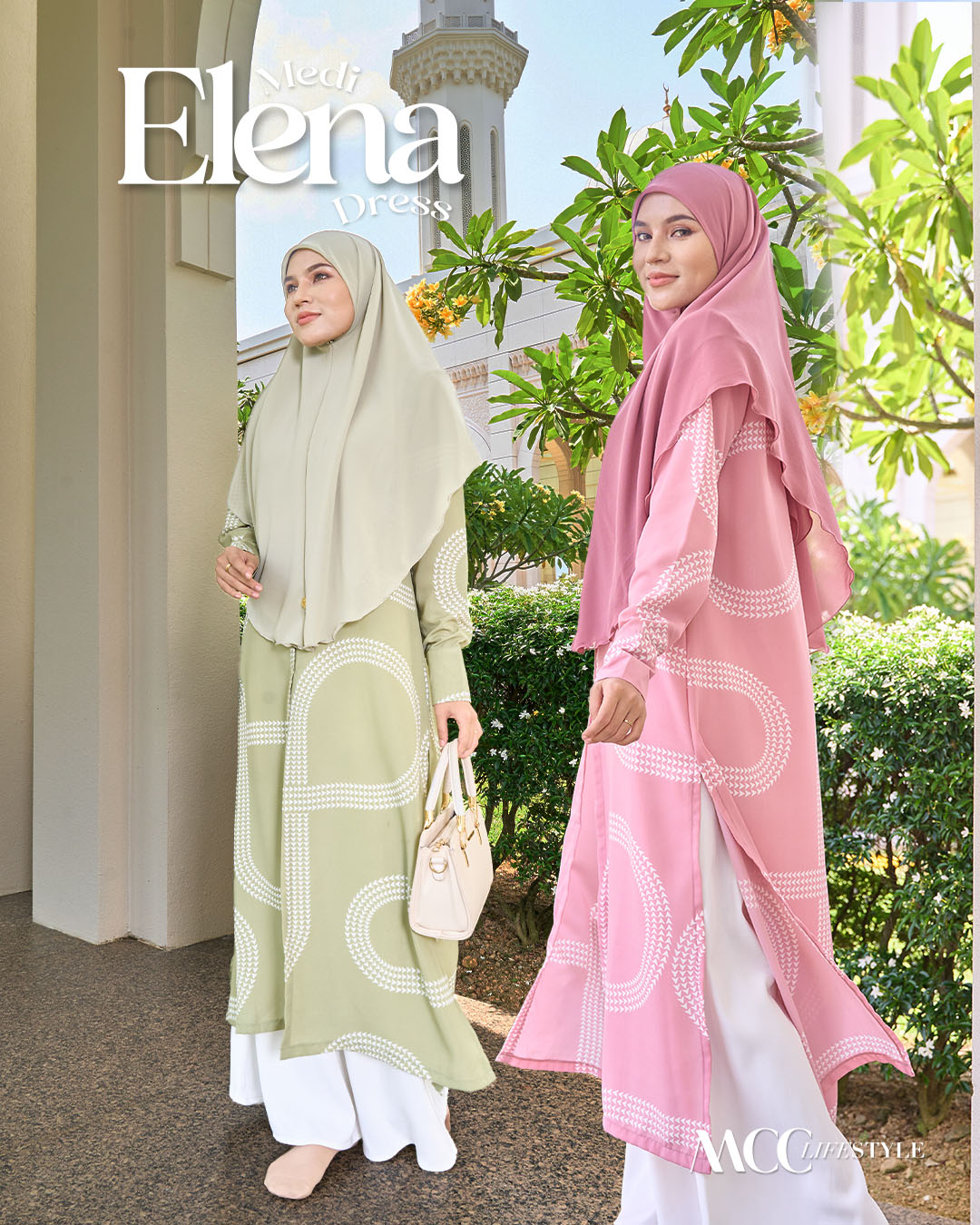 Medi Dress Elena Dot Series