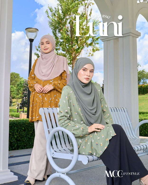 Blouse Luni Florist Series