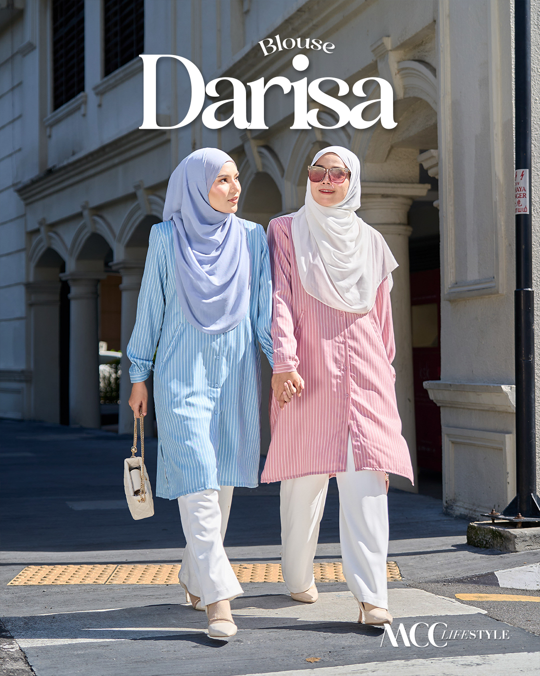 Blouse Darisa Stripe - Noris Series