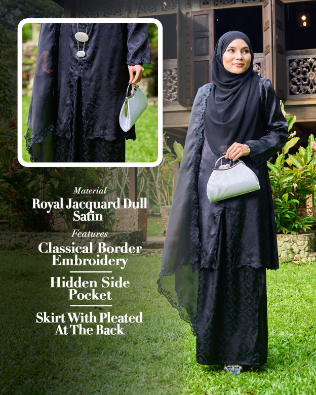 KEBARUNG SULAM JACQUARD SARIMAH