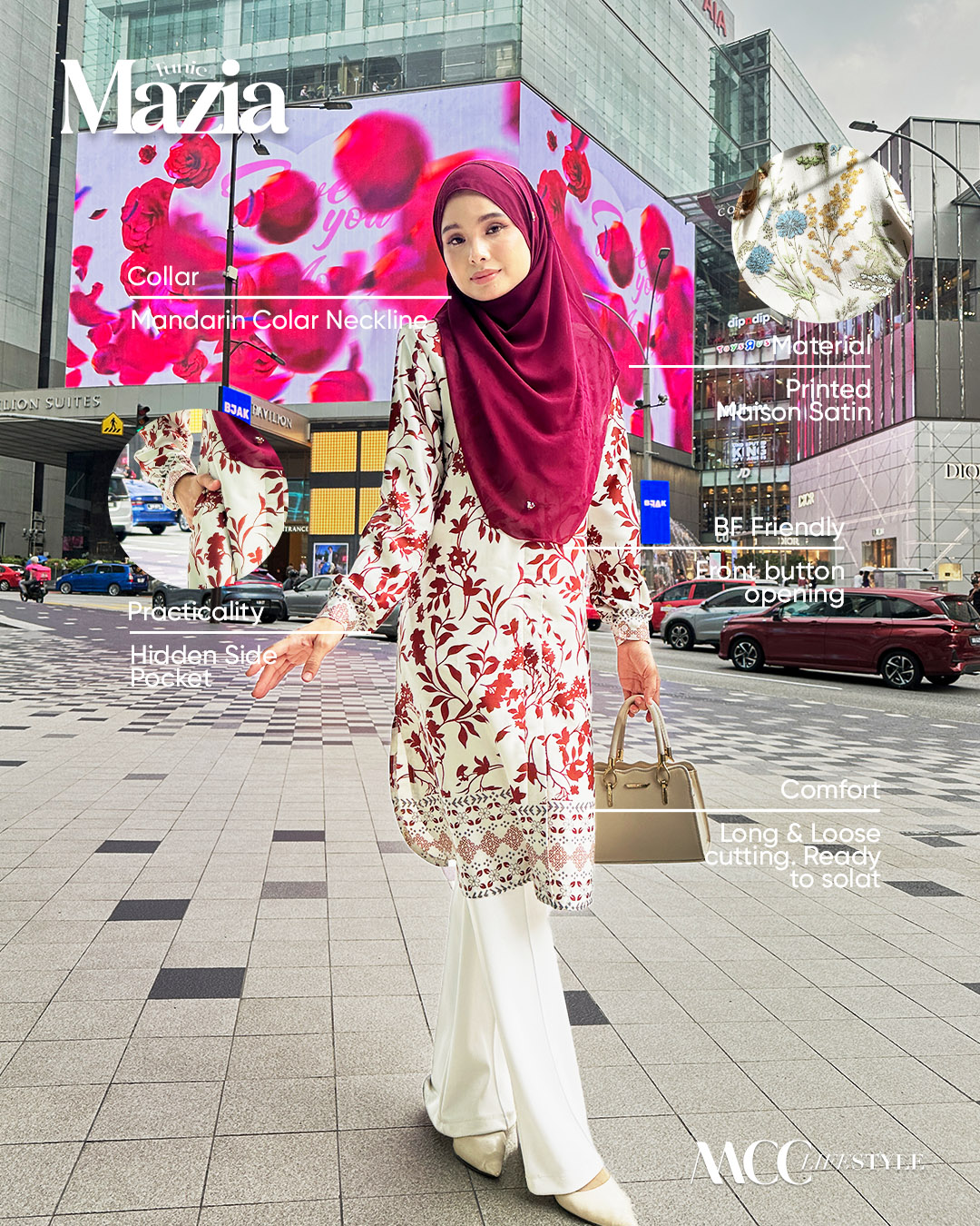 Tunic Mazia Ivy Series