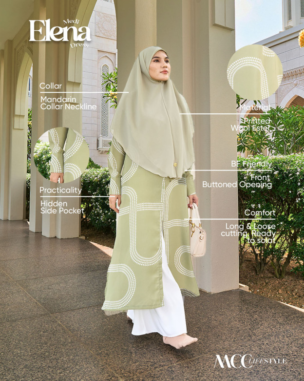 Medi Dress Elena Dot Series