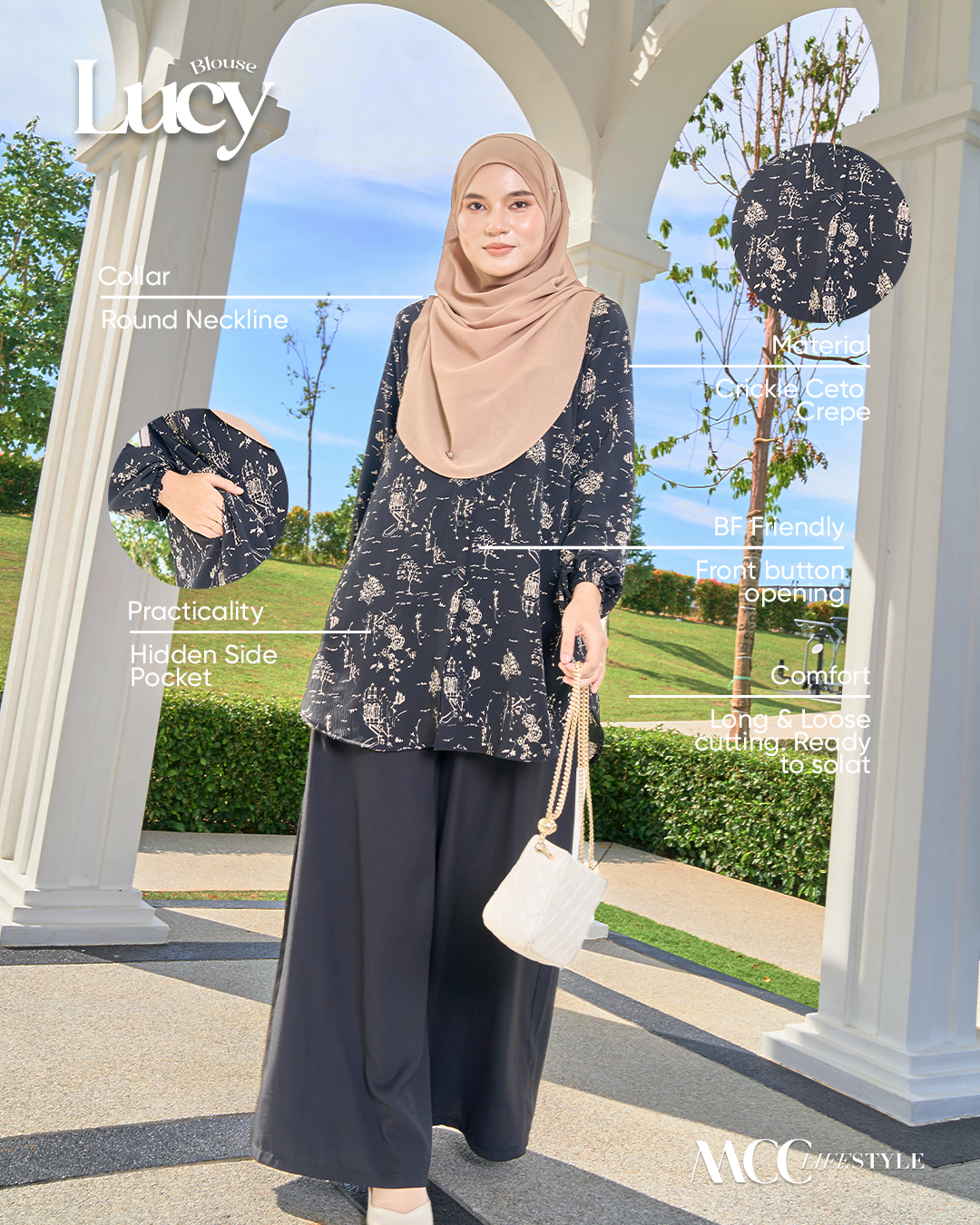 Blouse Lucy - Casandra Series