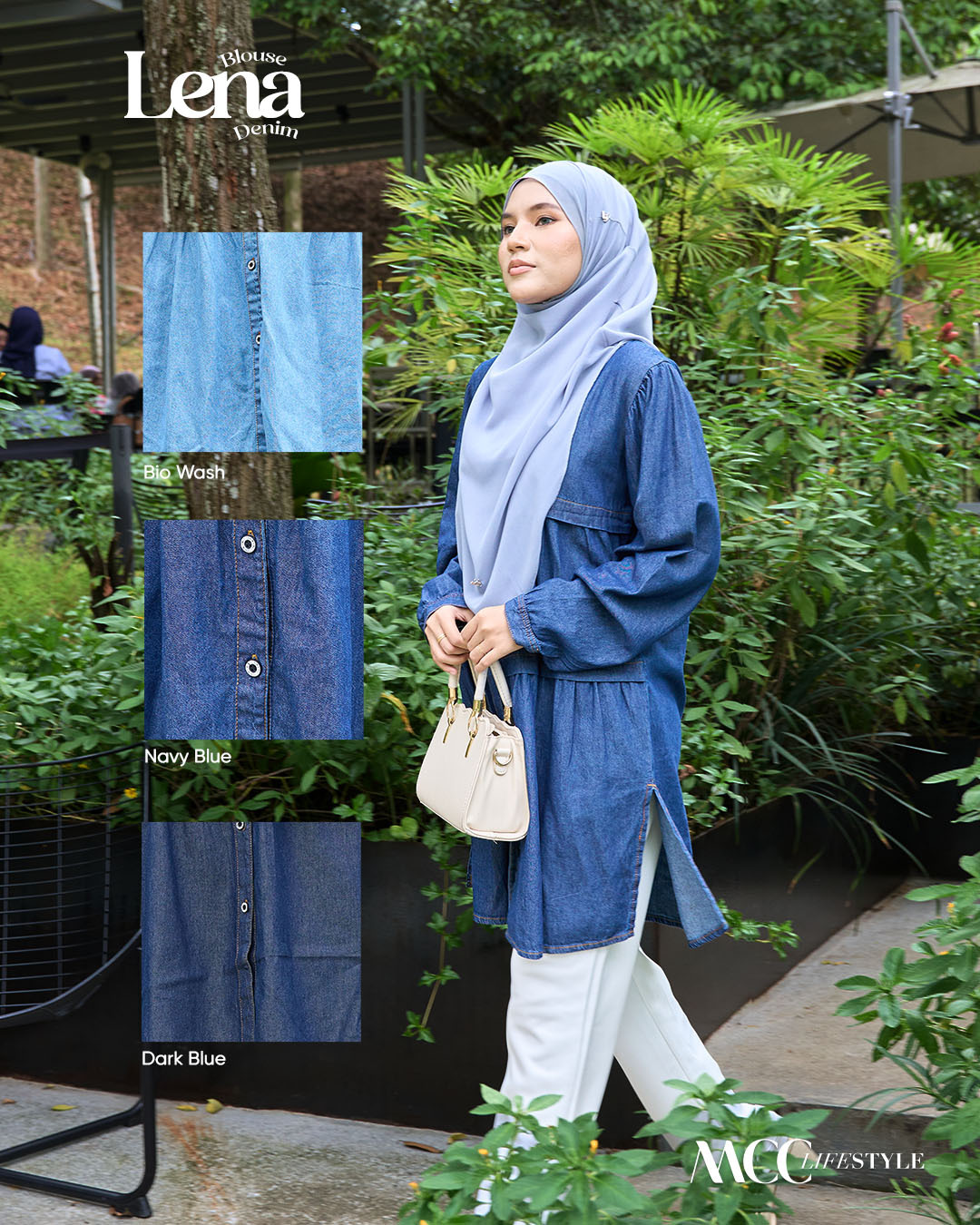 BLOUSE DENIM LENA