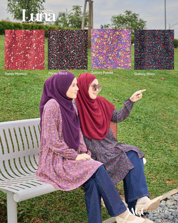 Blouse Luna Pansy Galaxy Series