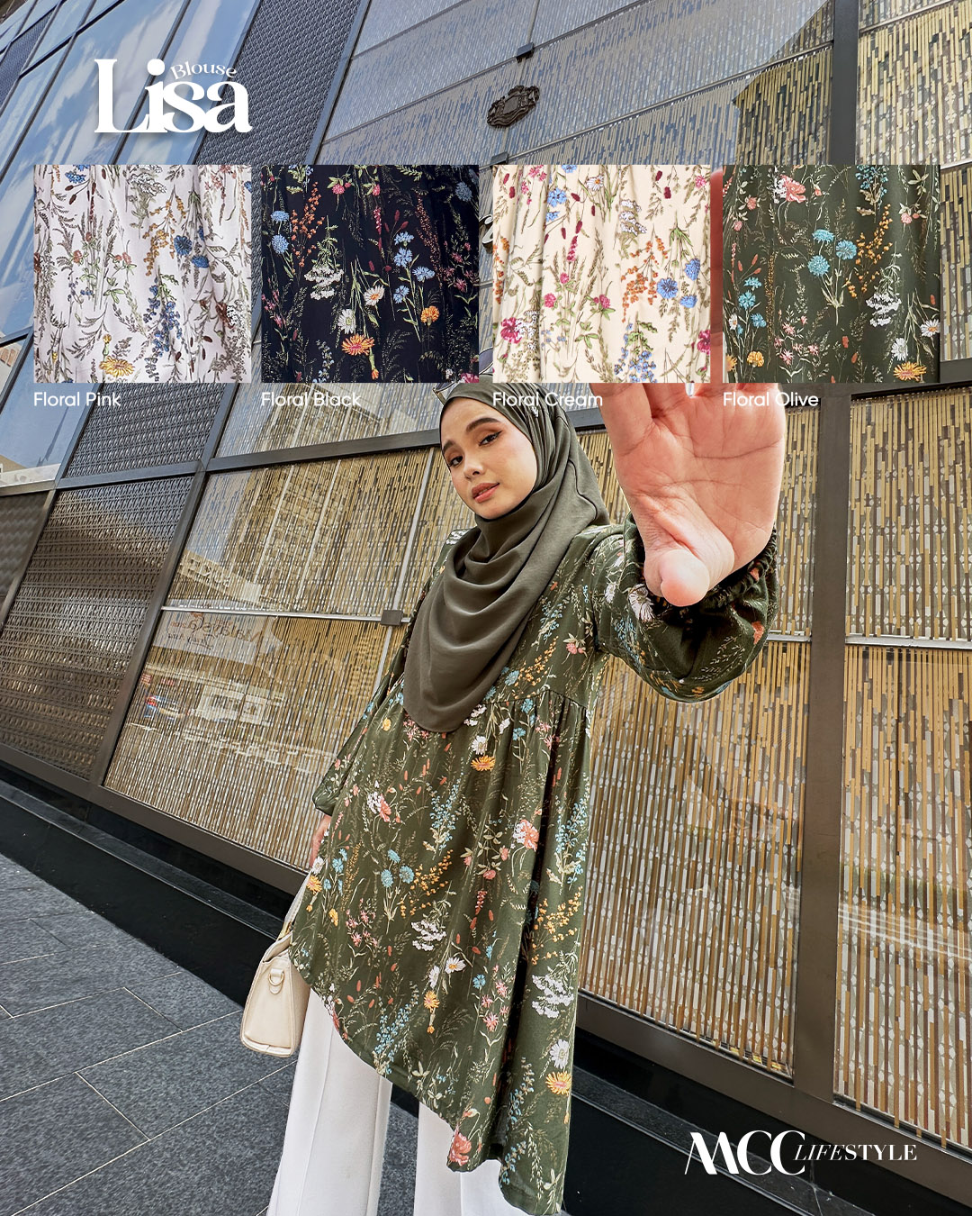 Blouse Lisa Floral Series