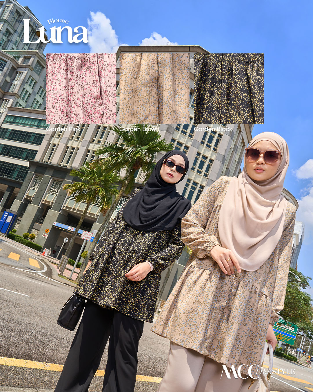 Blouse Luna Garden Series