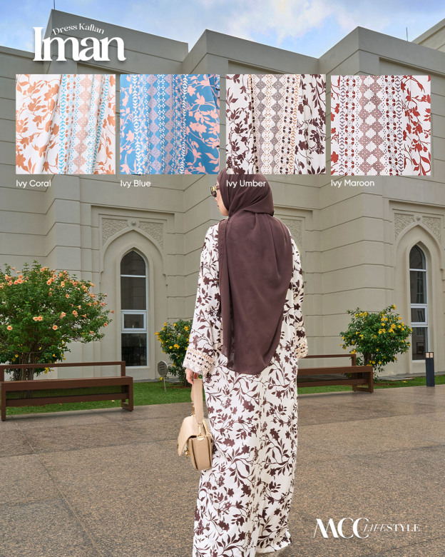 Dress Kaftan Iman Ivy Series