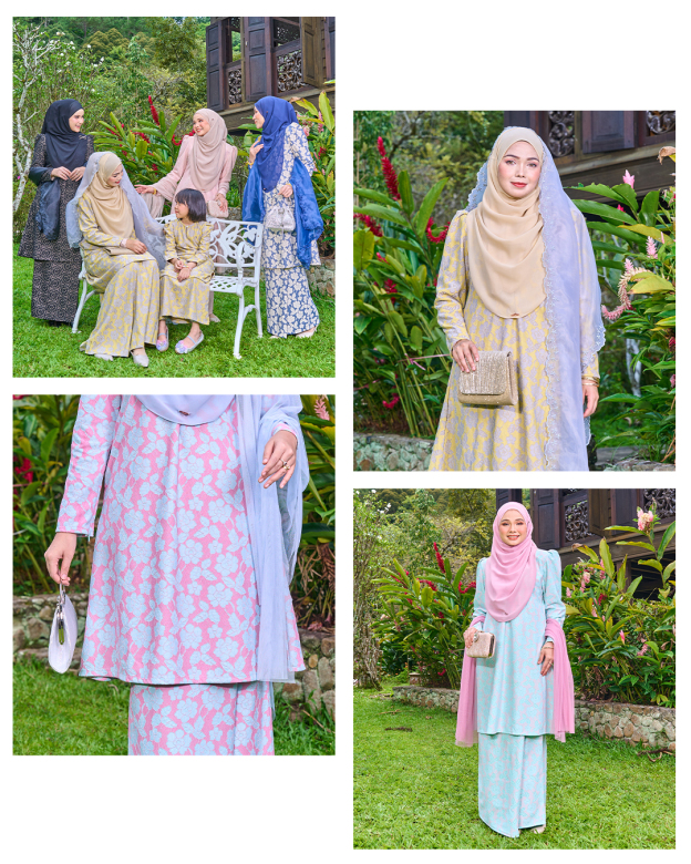 Baju Kurung Riau Lace Adiona