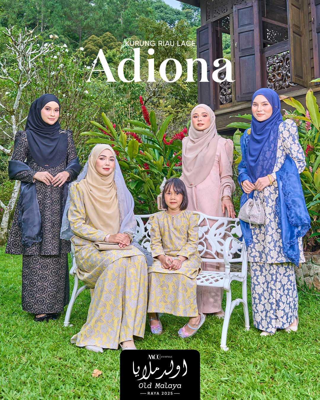 Baju Kurung Riau Lace Adiona