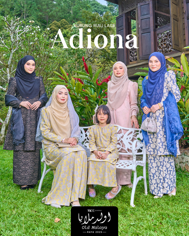 Baju Kurung Riau Lace Adiona