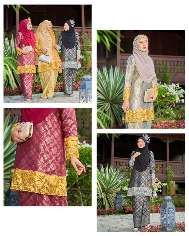 Baju Kurung Songket Adriana