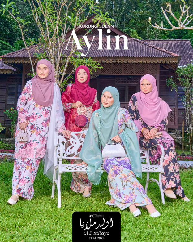 Baju Kurung Sulam Aylin