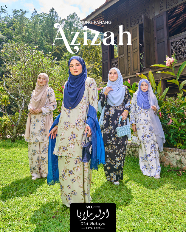 Baju Kurung Pahang Sulam Azizah