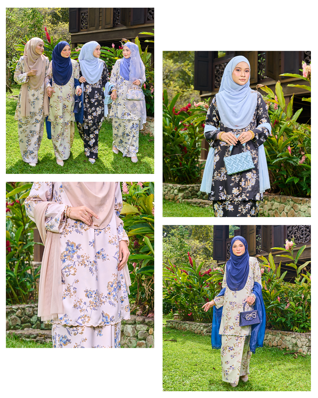 Baju Kurung Pahang Sulam Azizah
