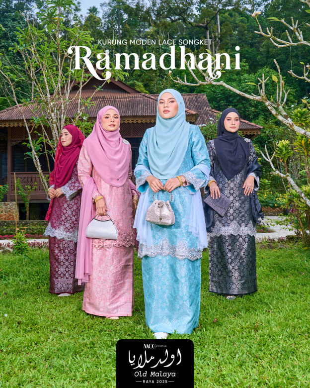 Baju Kurung Moden Lace Songket Ramadhani