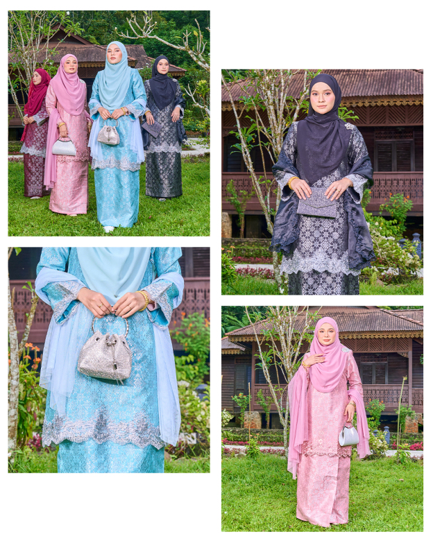 Baju Kurung Moden Lace Songket Ramadhani