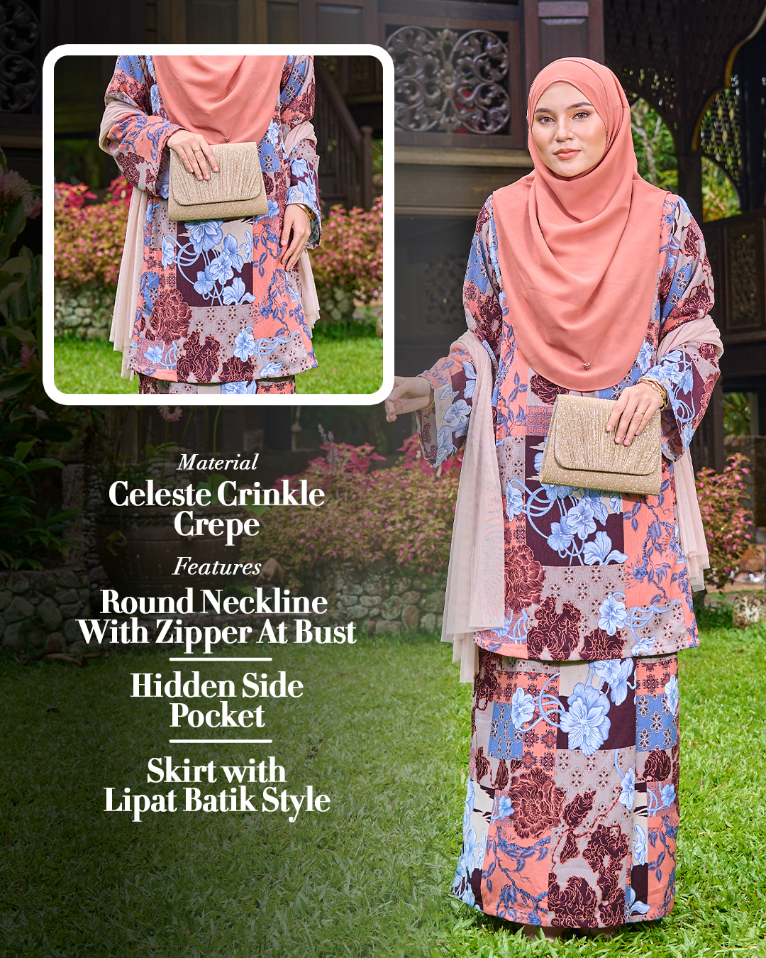 Baju Kurung Pahang Ramlah
