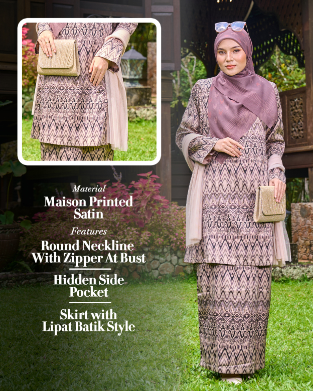 Baju Kurung Pahang Zainab