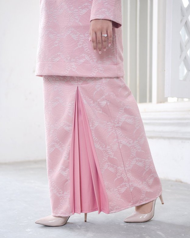 Baju Kurung Kedah Gyny - Senorita Pink