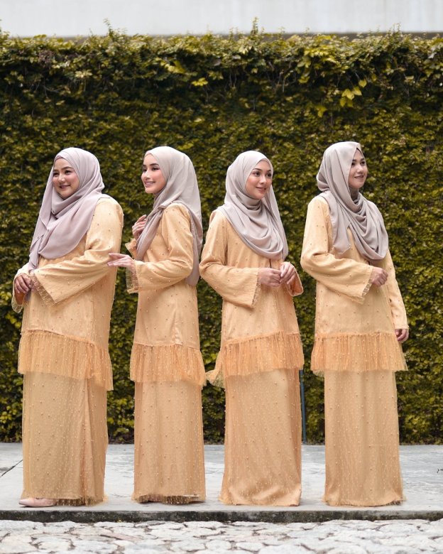 Baju Kurung Tutu Isabelle - Cotton Candy