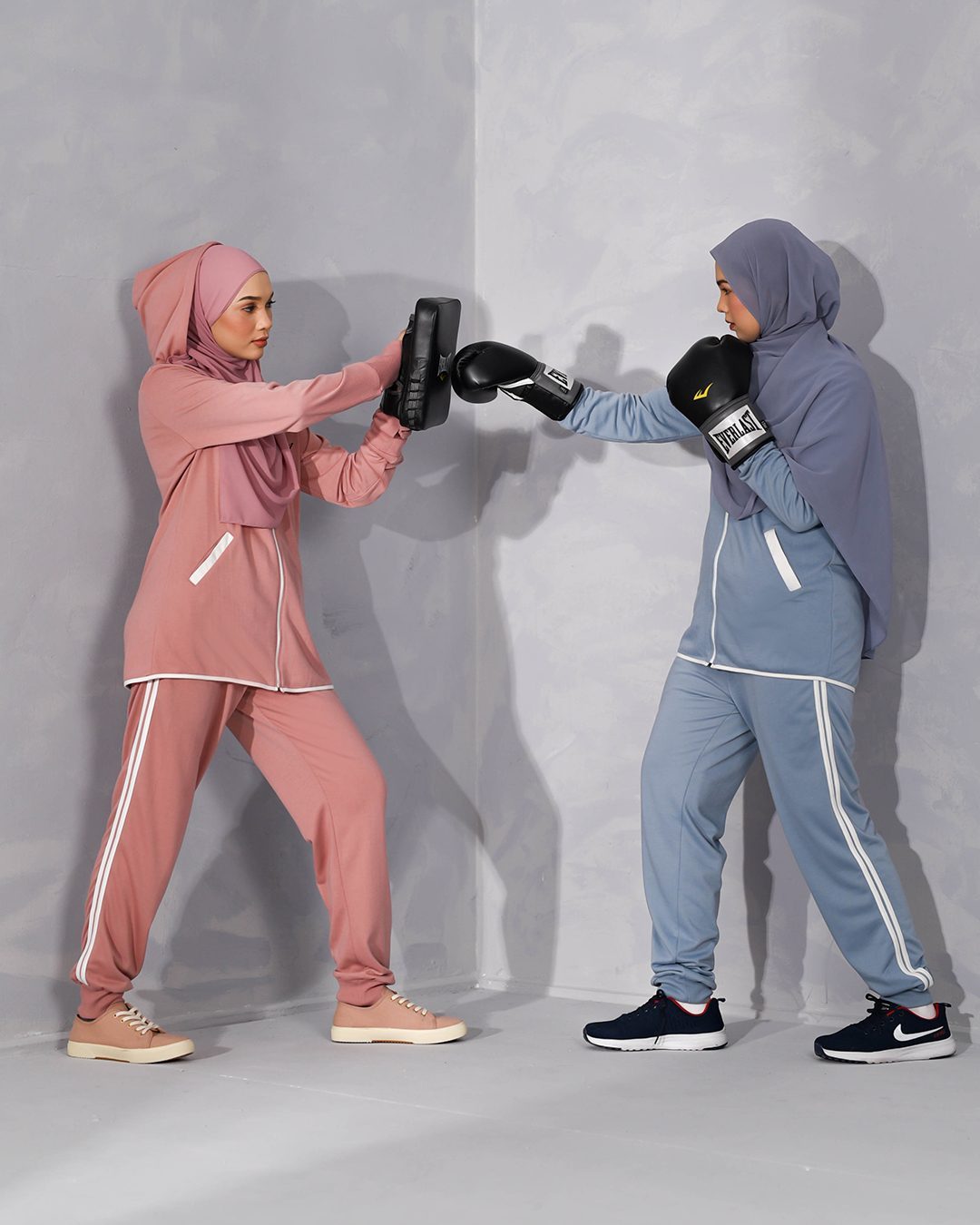 Jacket Hoodie Activewear Alexa - Navy Blue