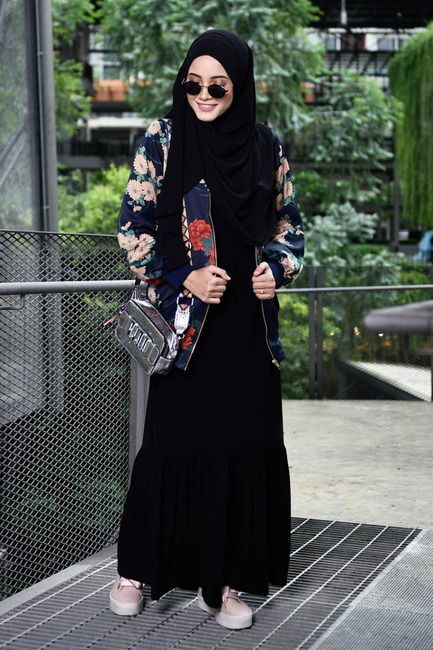 Jacket Tokyo Bloom - Blue