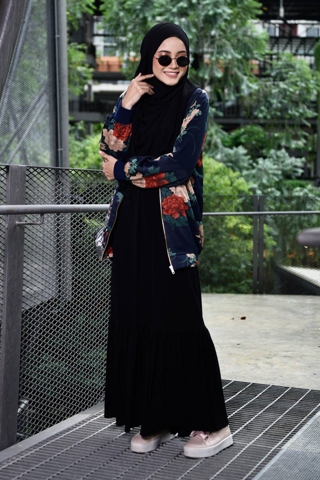 Jacket Tokyo Bloom - Blue