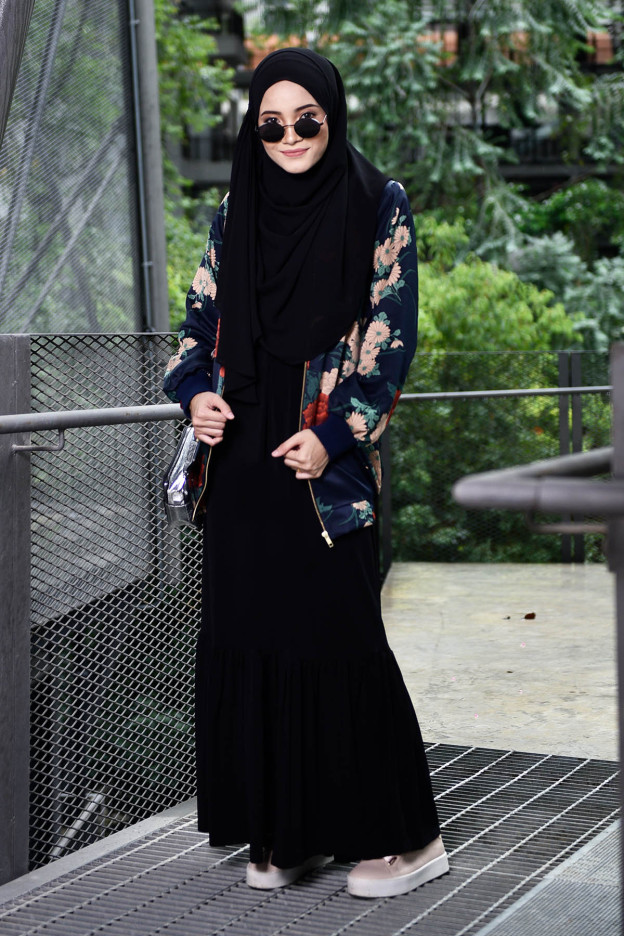 Jacket Tokyo Bloom - Blue