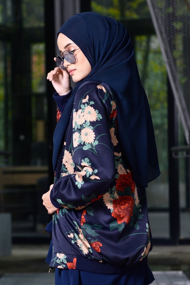 Jacket Tokyo Bloom - Blue