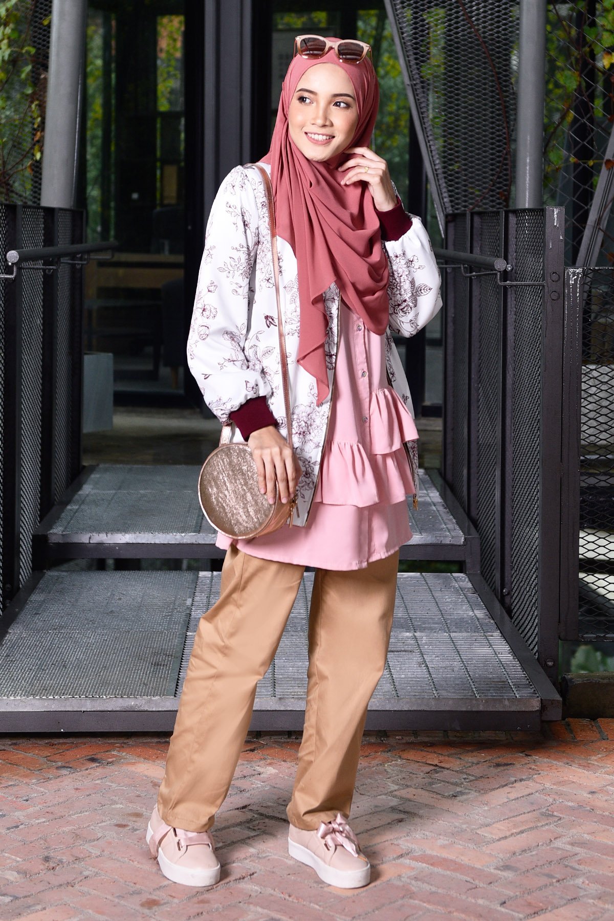 Jacket Tokyo Spring - Maroon