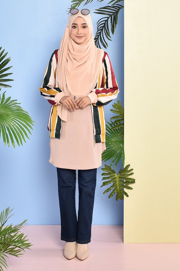 Jacket Tokyo Stripe - Sunset