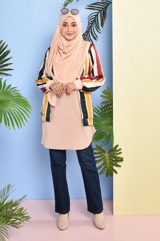 Jacket Tokyo Stripe - Sunset