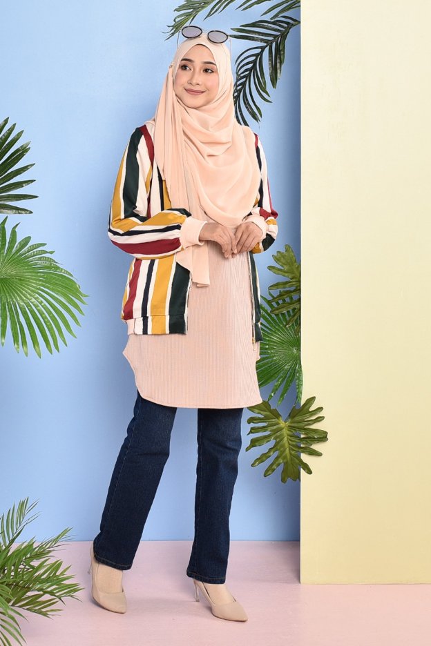 Jacket Tokyo Stripe - Sunset