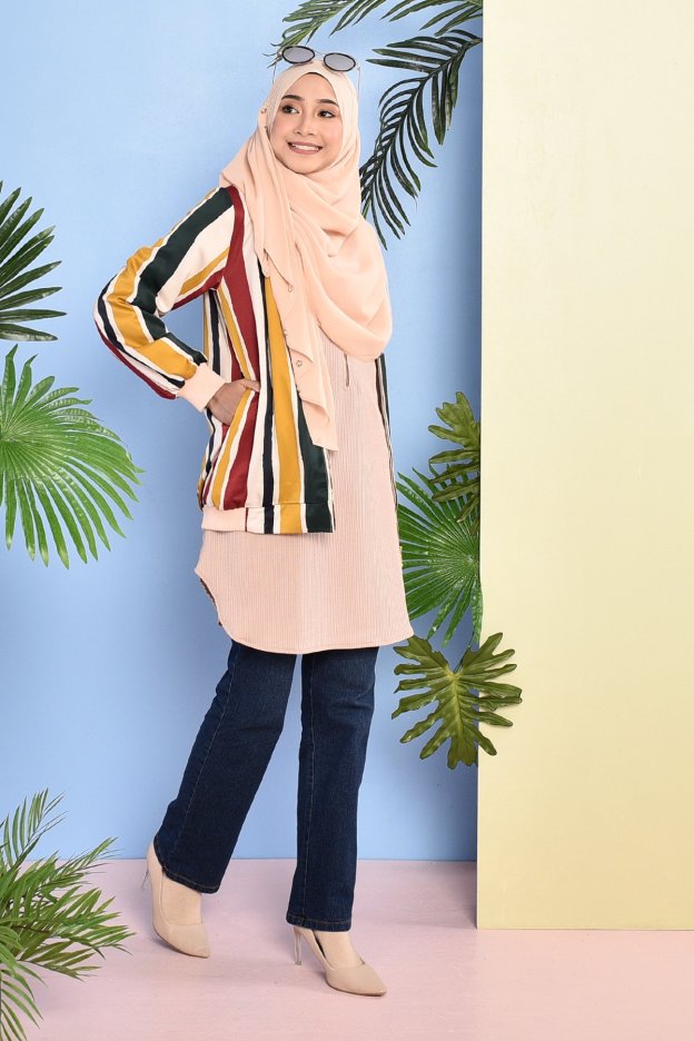 Jacket Tokyo Stripe - Sunset